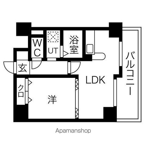 リラハイツ南2条の間取り写真