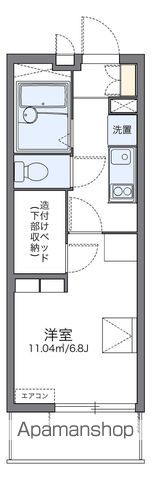 レオパレスMEGU2010の間取り写真