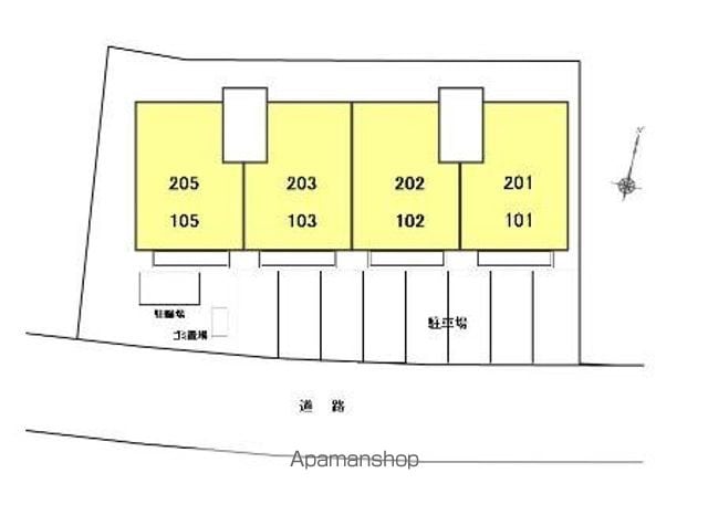 クレアール　Ｂ 203 ｜ 千葉県千葉市中央区蘇我３丁目27-14（賃貸アパート2LDK・2階・53.48㎡） その7