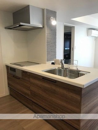 ベレオガーデンズＨＡＴＡ[1LDK/47.49m2]のキッチン