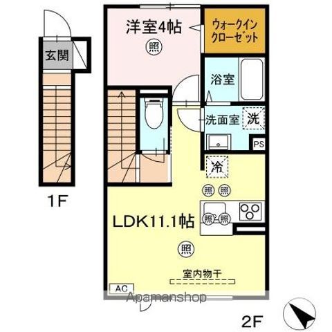 浜乃木レジデンスKの間取り写真