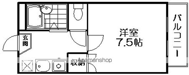 フォレスト3の間取り写真