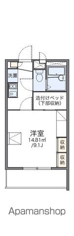 レオパレスシャルム瀬戸の間取り写真