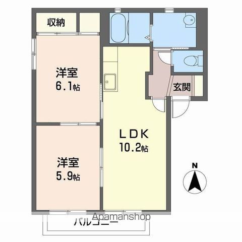 アイリス正道C棟の間取り写真