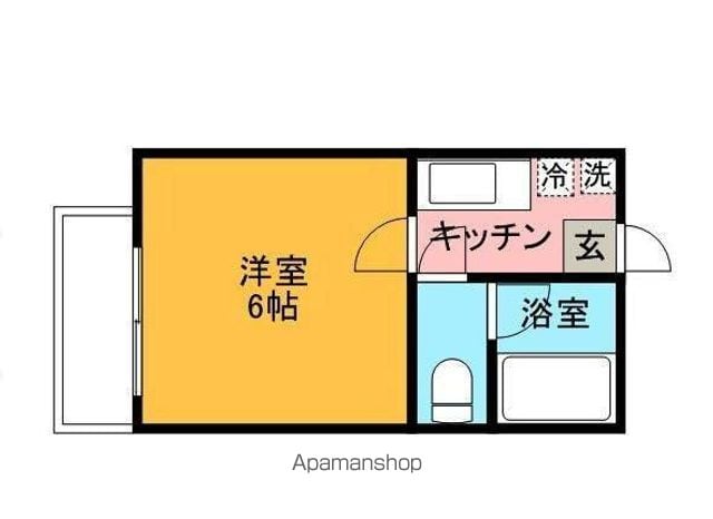 ルエメゾンロワール白木原の間取り写真