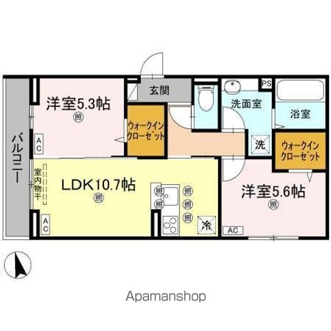 TORISIA大池の間取り写真