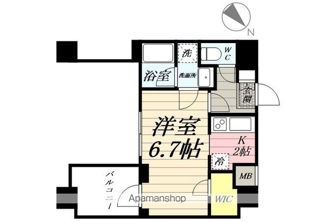 ラグゼナ横浜鶴見IIの間取り写真