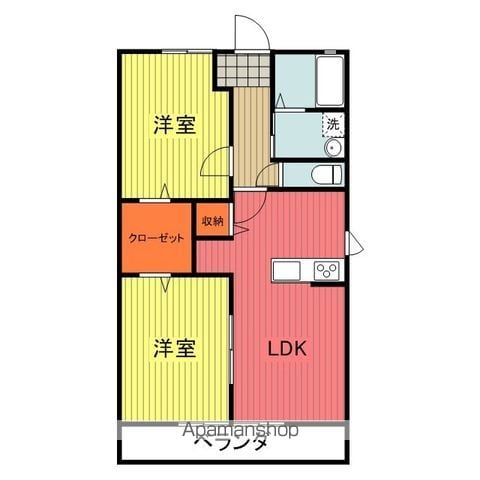 レトアDの間取り写真