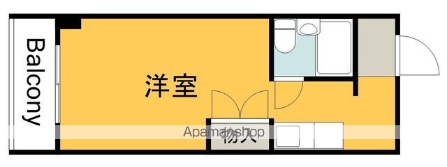 ロイヤル比治山の間取り写真