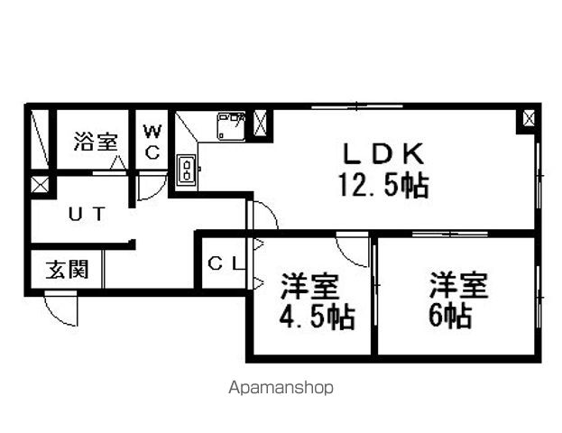 アドバン小町屋の間取り写真