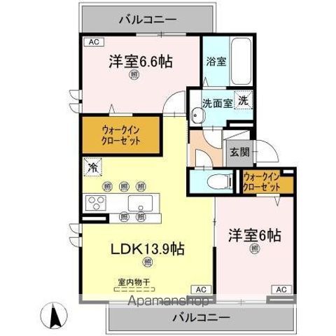 コルコバードの間取り写真