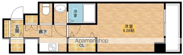 AZURE ESAKAの間取り写真