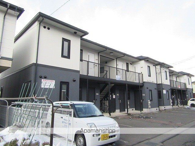 プリムヴェール館向Aの外観写真