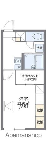 レオパレスリベェールIIの間取り写真