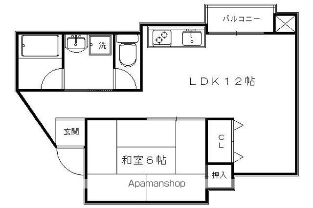 リアライズ衣笠の間取り写真
