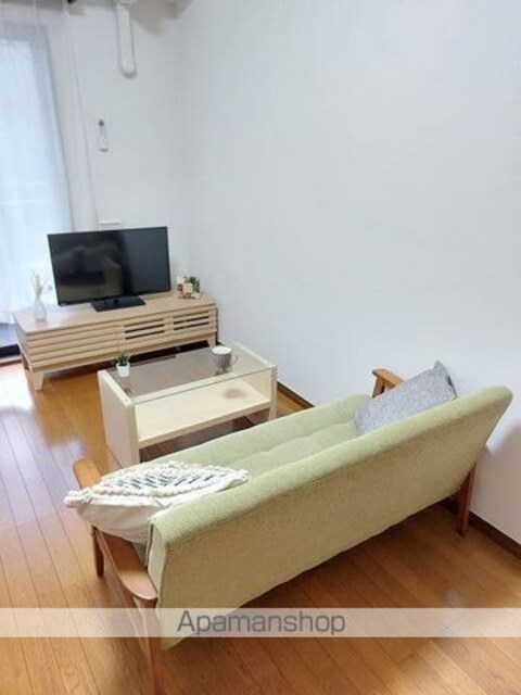 東京都世田谷区用賀１丁目[1K/25.6m2]のリビング・居間4