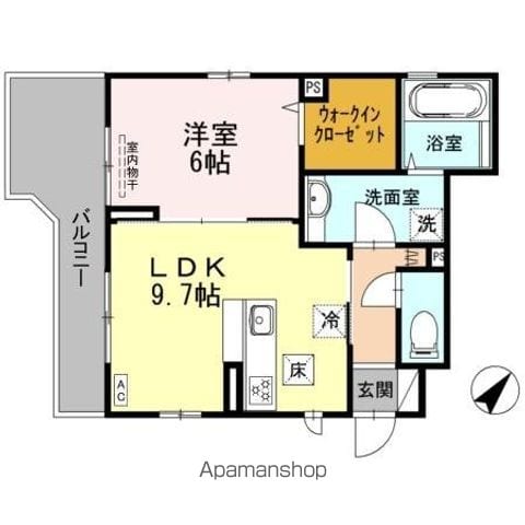 フォレストハイム矢賀の間取り写真