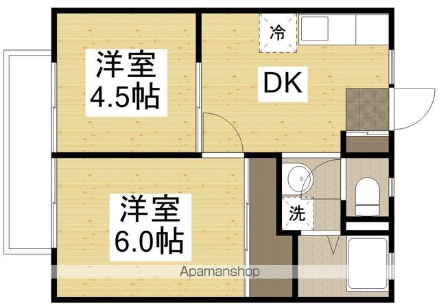 宮原マンション中島の間取り写真