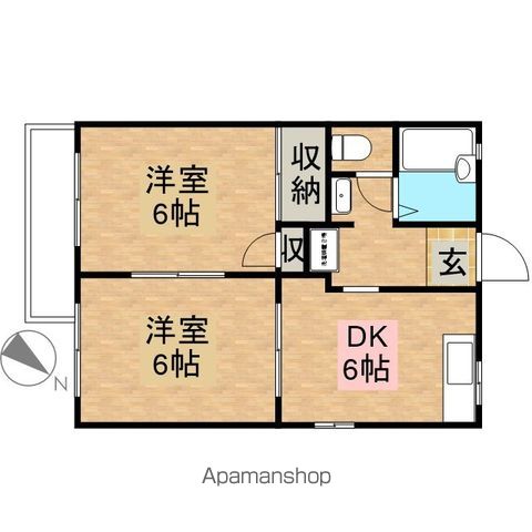 アークガーデン和合D・E・Hの間取り写真