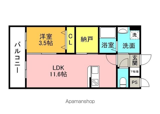 LIFEFIELD二日市南の間取り写真