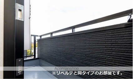 ウイ　アウリイ[1LDK/55.3m2]のバルコニー