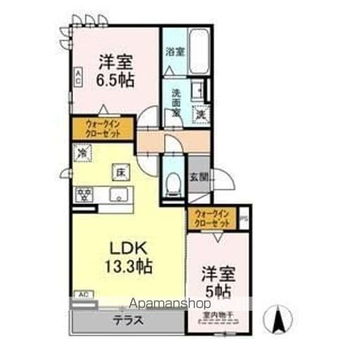 コンフォルタの間取り写真