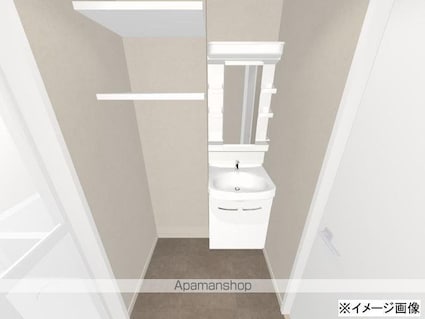 センターハーバー上福岡[1LDK/42.52m2]の洗面所