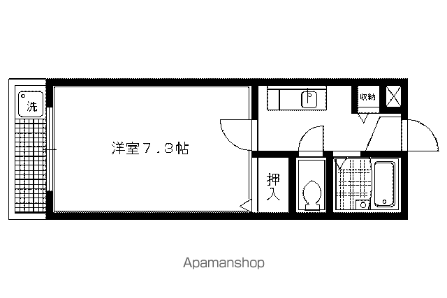 KASTANIE西野の間取り写真