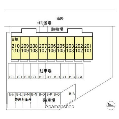 クレール　ＡＢ B201 ｜ 千葉県佐倉市鏑木仲田町3-1(A)･9-6(B)（賃貸アパート1K・2階・24.18㎡） その18