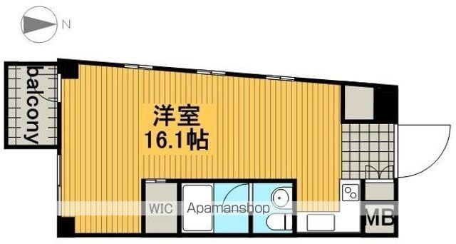 ＪＭＦレジデンス世田谷三宿[1R/41.08m2]の間取図