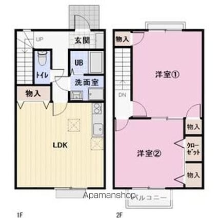 Ｃスクエア[2LDK/74.52m2]の間取図