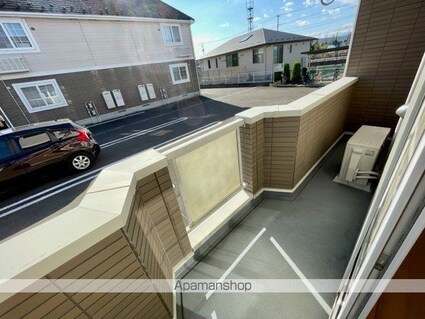 カルムＢ棟[1LDK/45.99m2]のバルコニー