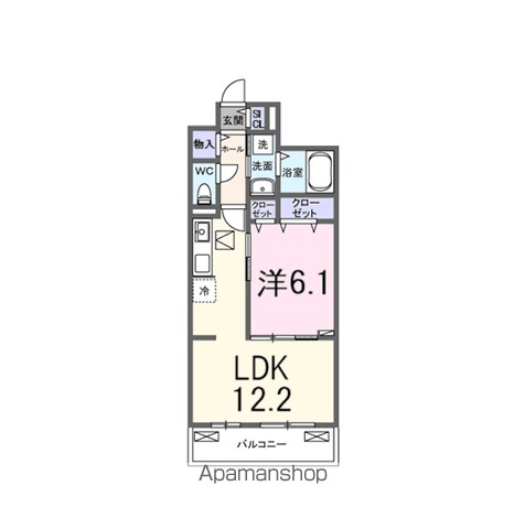 ロジュマンKの間取り写真