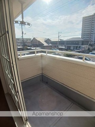 エヴァーグリーンＡ[2LDK/62.45m2]のバルコニー