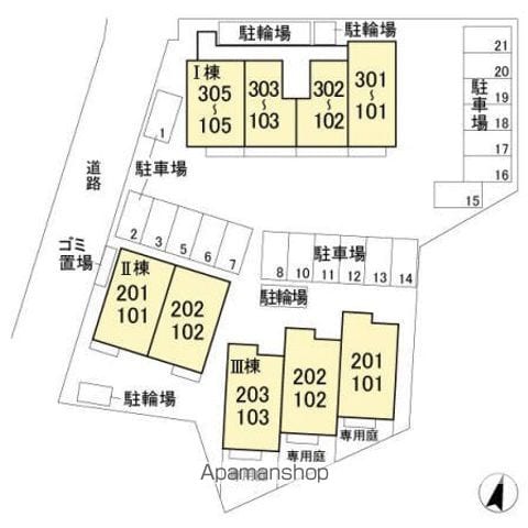 クレア　Ⅰ 102 ｜ 千葉県流山市大字東深井346-1（賃貸アパート1LDK・1階・36.43㎡） その24