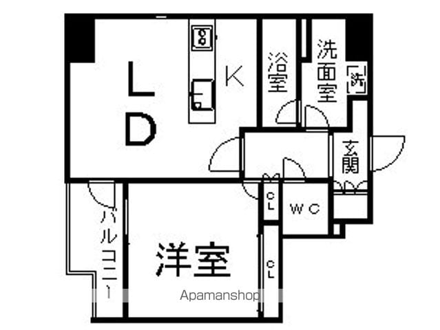 レジディア東麻布の間取り写真