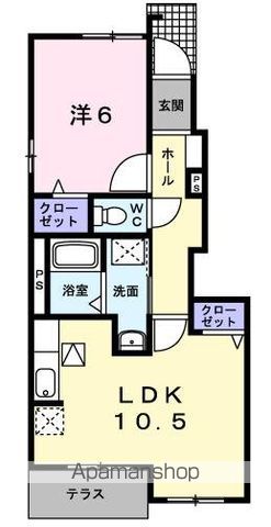 メゾン ソレイユの間取り写真