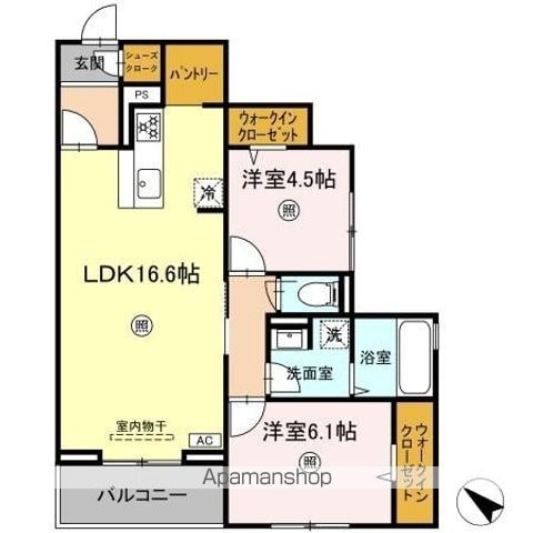 【（仮称）板付ＨＹ　ＤーＲＯＯＭ工事の間取り】