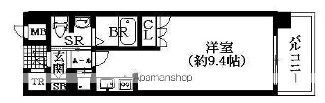 CITY SPIRE難波WESTの間取り写真