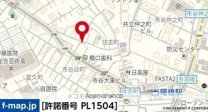 Ｃｌａｓｓ市ヶ谷[1R/9.99m2]の配置図