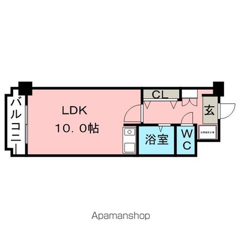 【トーカンキャステール通町の間取り】