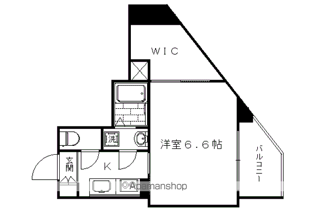 ラスパルマス京都円町の間取り写真