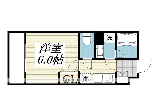 同じ建物の物件間取り写真 - ID:213110509478