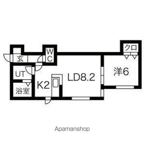 REST HILLS白石駅 B棟の間取り写真