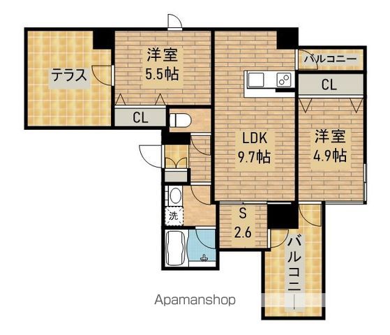 GROOVE堺東レジデンスの間取り写真