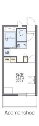 東京都練馬区高野台１丁目[1K/20.28m2]の間取図