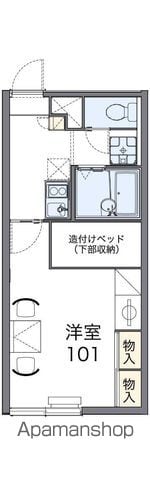 レオパレスシャスティMSの間取り写真