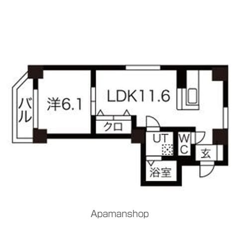 HILLTOP TOWERの間取り写真