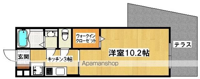メゾンけやきの間取り写真
