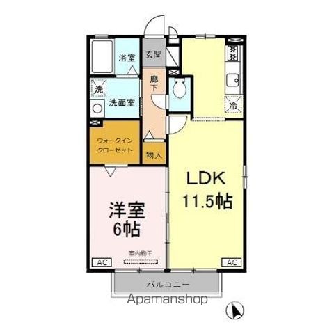 リビングタウン下新北町の間取り写真
